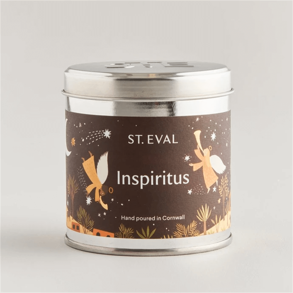 St Eval Inspiritus Scented Christmas Tin Candle